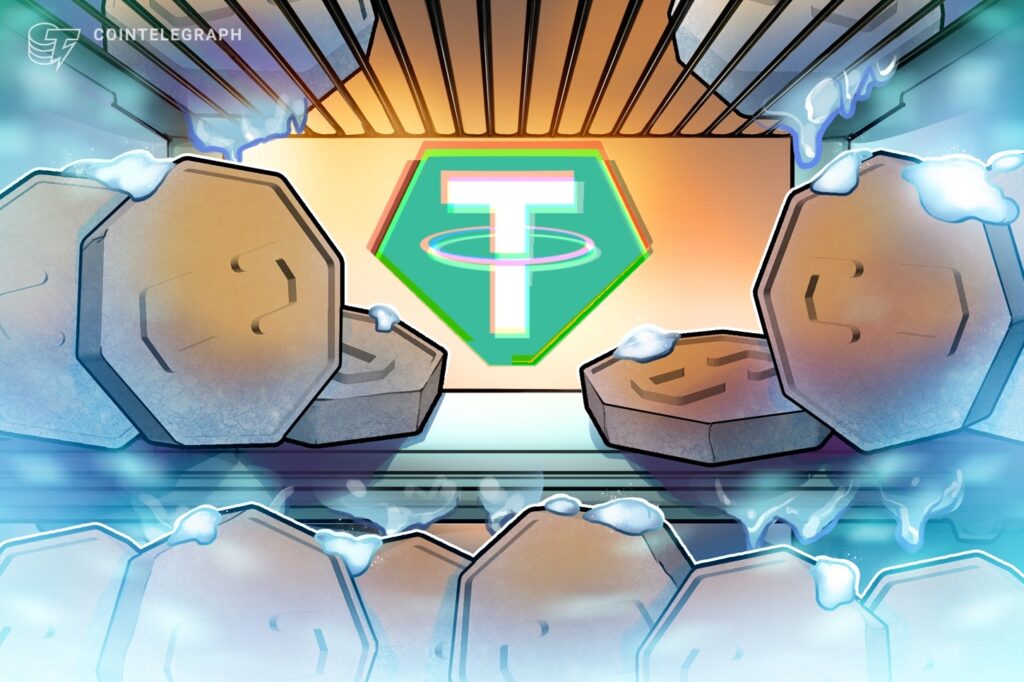 Tether Freezes $500M in USDT in 30 days, BlockSec Data Shows Cointelegraph