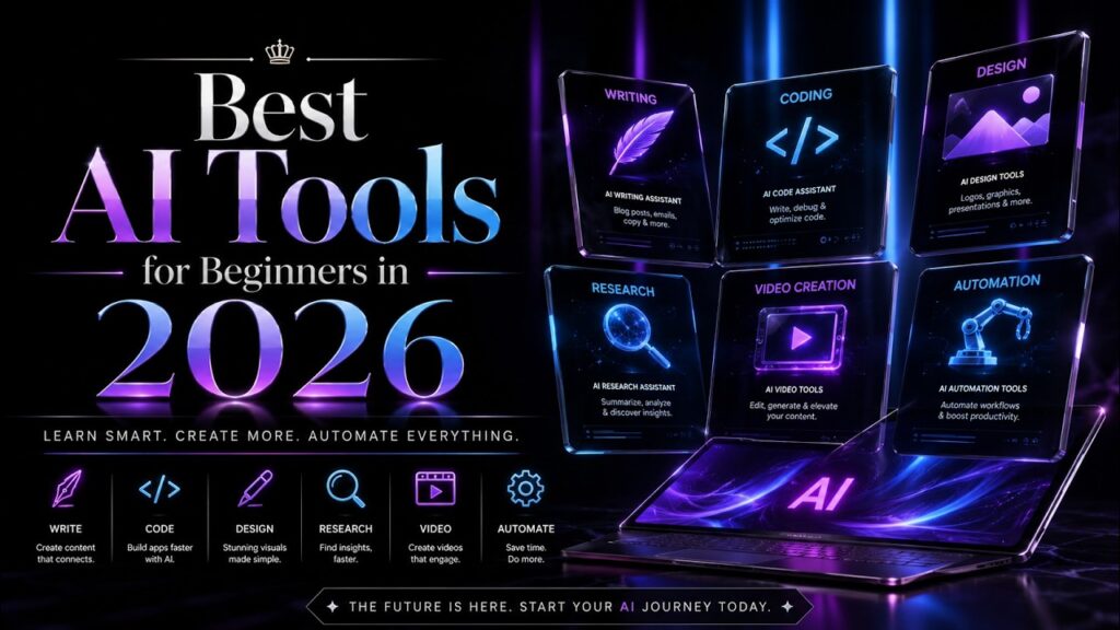 Best AI Tools for Beginners in 2026: What to Use First