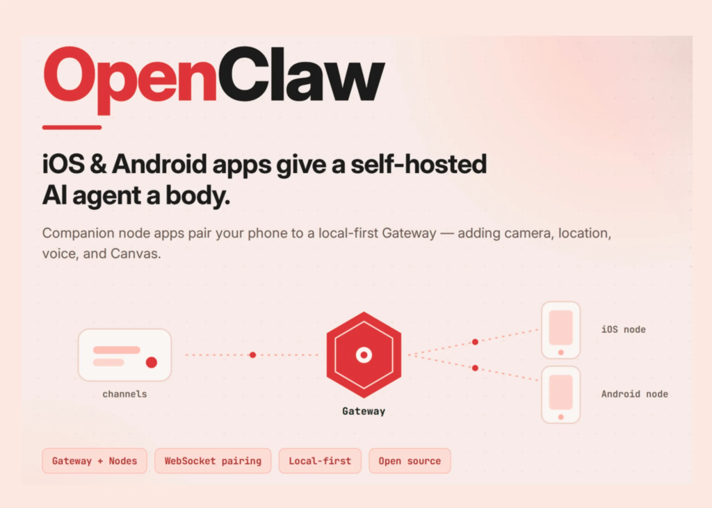 OpenClaw Releases iOS and Android Companion Node Apps That Connect a Phone to a Self-Hosted AI Agent Gateway OpenClaw Releases iOS and Android Companion Node Apps That Connect a Phone to a Self-Hosted AI Agent Gateway