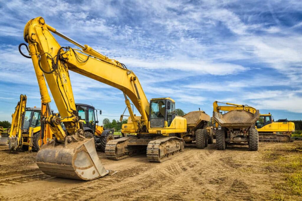 2 Stocks for Canada’s Infrastructure Spending Boom heavy construction machines needed for infrastructure buildout