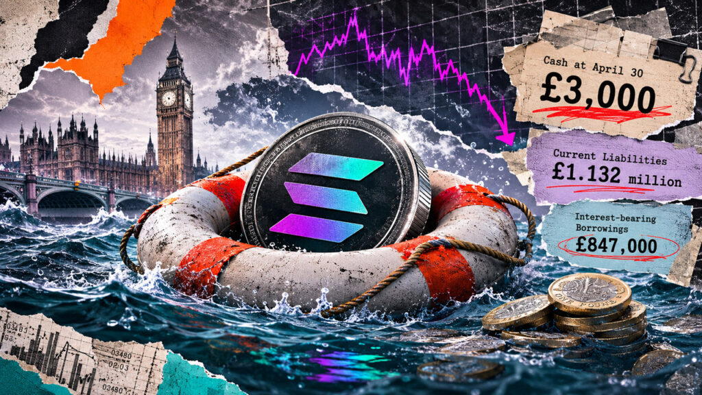 Down to its last $4,000 in cash, a crypto firm holding millions in Solana is seeking a loan to survive $1.5M debt Liam 'Akiba' Wright