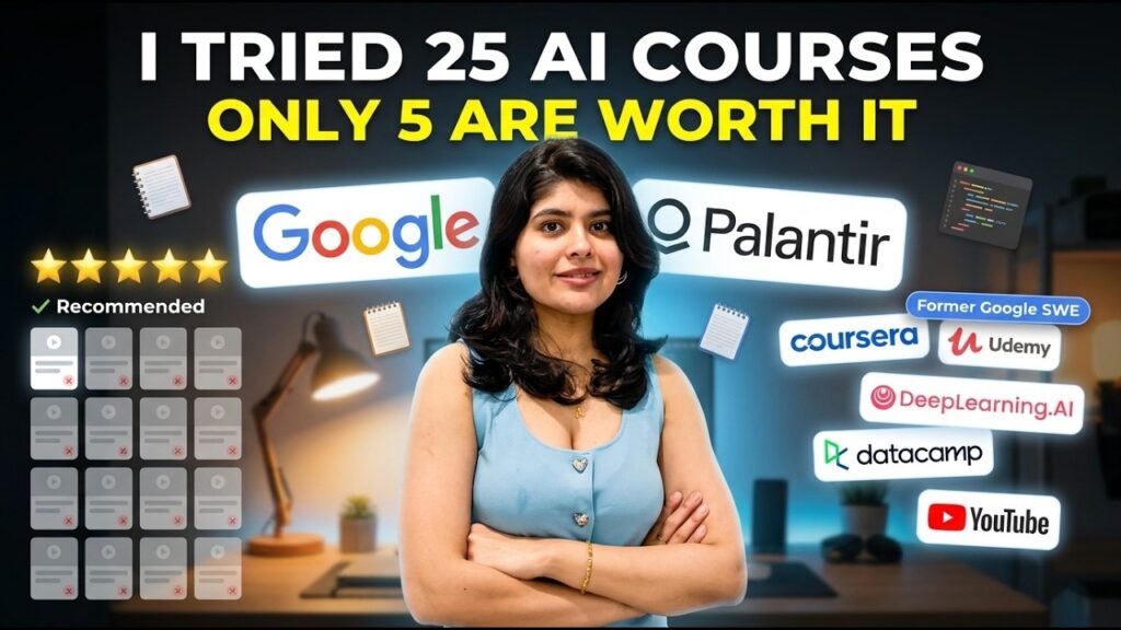 I Tried 35 AI Engineer Courses - Here are top 5