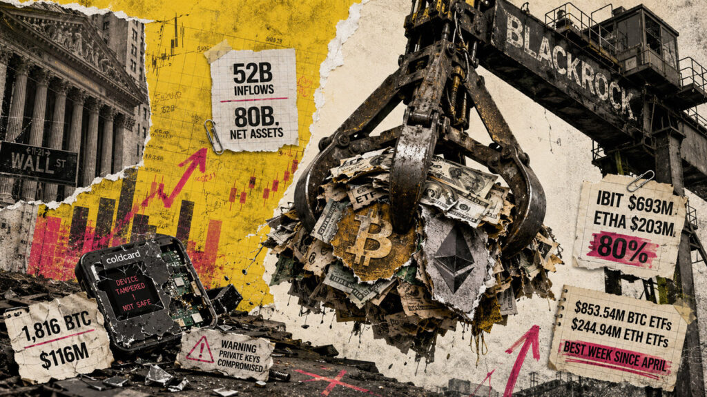 Bitcoin and Ethereum ETFs Post Best Week Since April Oluwapelumi Adejumo