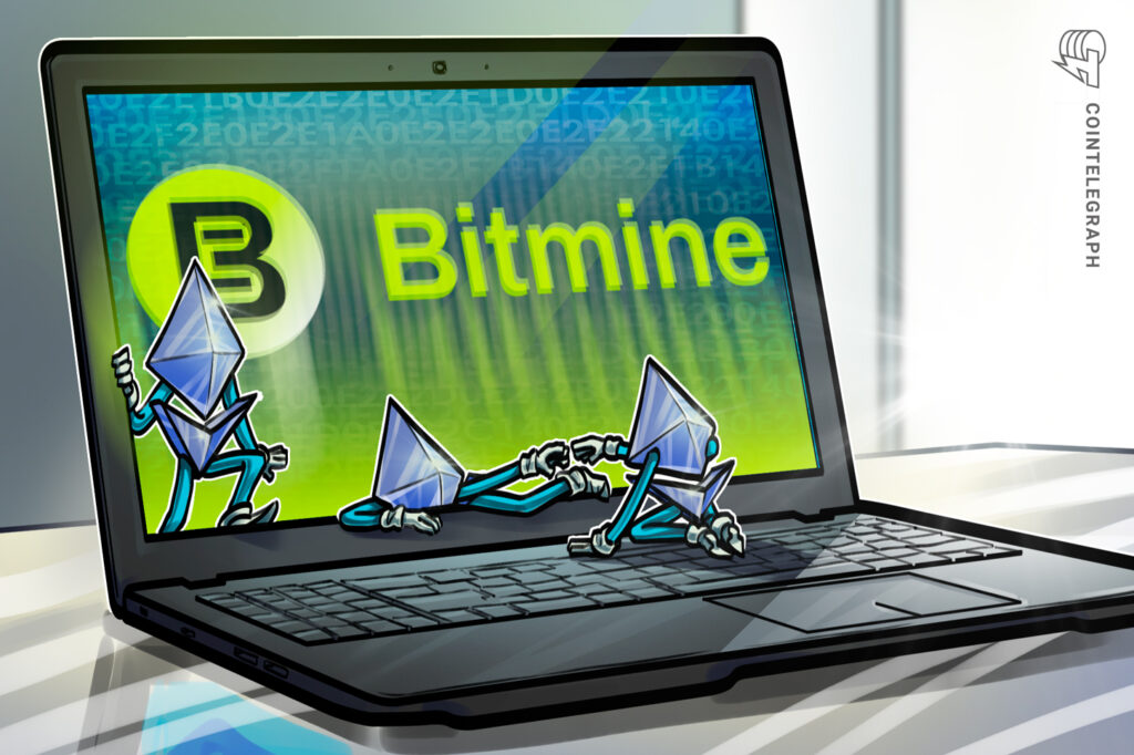 Bitmine ETH Holdings Near 5% as Ether Breaks $2,500 Bitmine ETH Holdings Near 5% as Ether Breaks $2,500