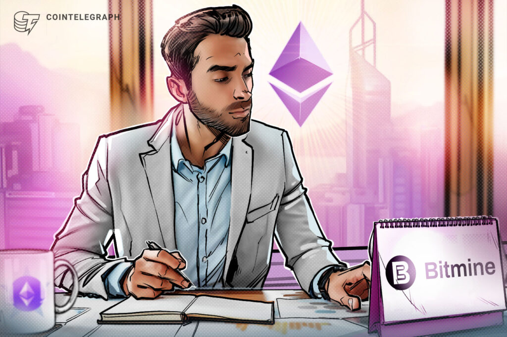 Bitmine Nears 5% of Ethereum Supply With 5.82M ETH Cointelegraph