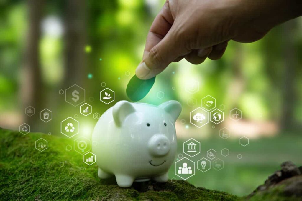 These Are the Canadian Stocks I’d Trust in My TFSA for Life pig shows concept of sustainable investing