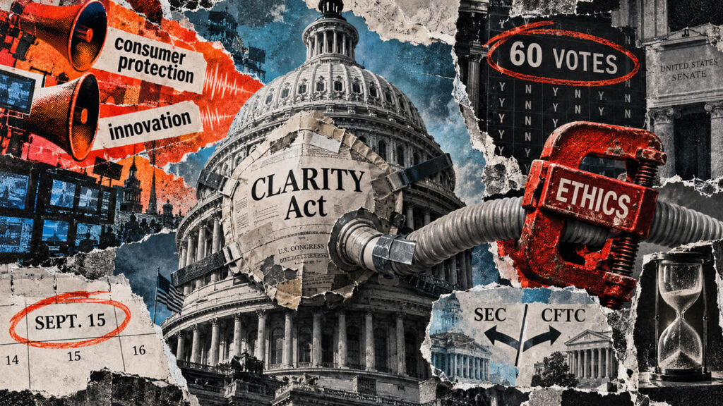 Crypto launches last-ditch ad blitz to save CLARITY Act