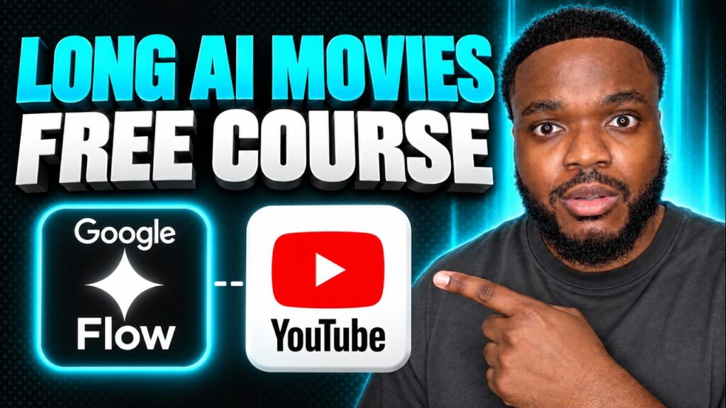 NEW Google Flow Can Make LONG CINEMATIC AI Movies (FREE COURSE)