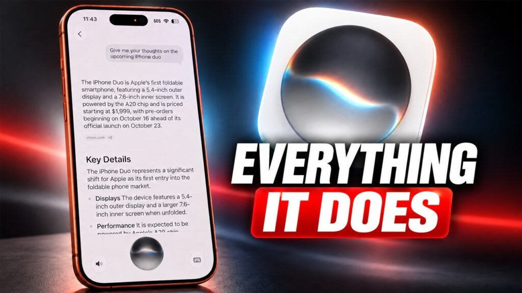New Siri AI App Tutorial: Everything You Can Do