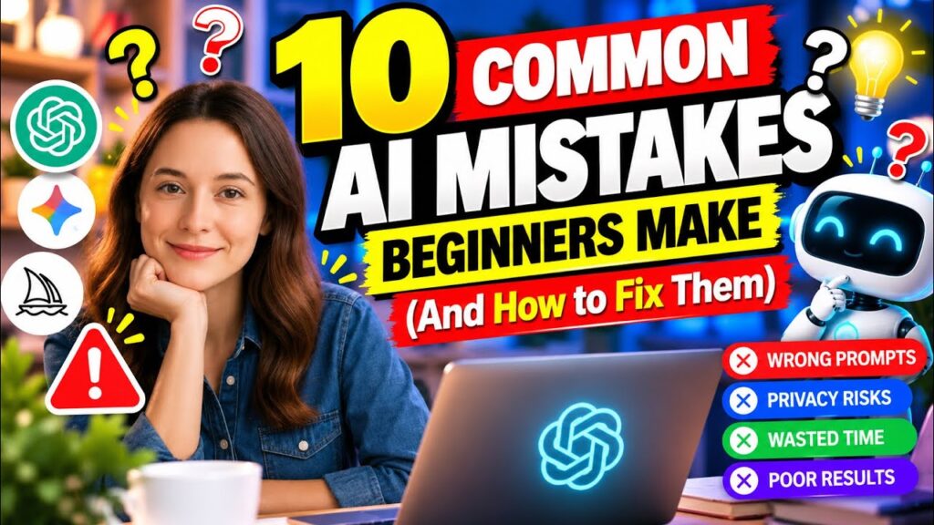 10 Common AI Mistakes Beginners Make And How to Fix Them
