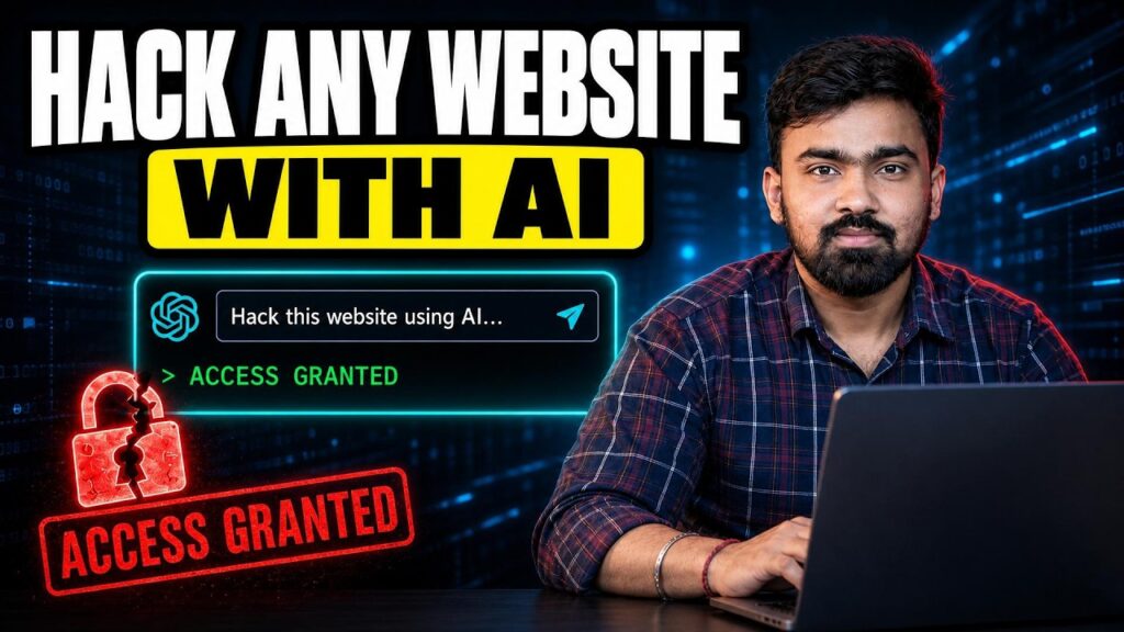 I Told AI to Hack a Live Website... It Did It in Seconds! 🤯