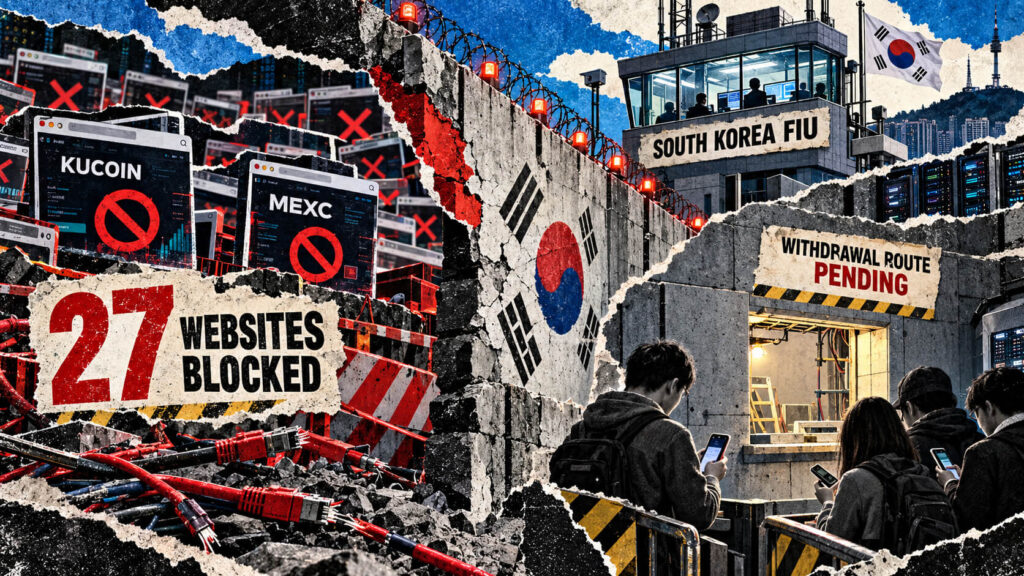 South Korea locks out crypto users as 27 exchange sites go dark South Korea locks out crypto users as 27 exchange sites go dark